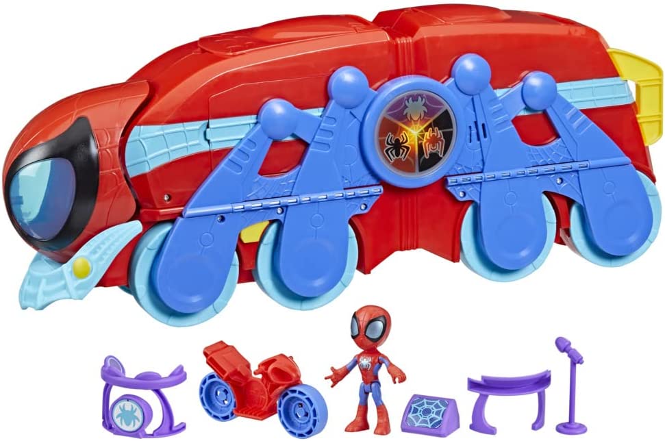 Hasbro Marvel Spider Crawl-R 2-in-1 Deluxe Headqu
