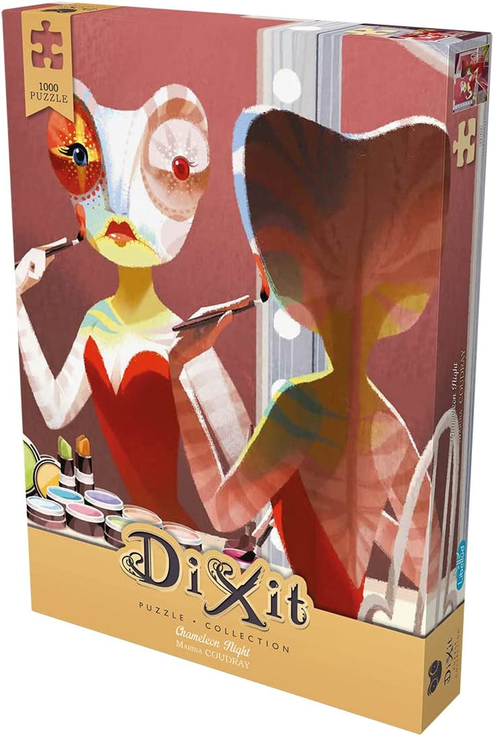 Dixit 1000p Puzzle – Chamäleon-Nacht