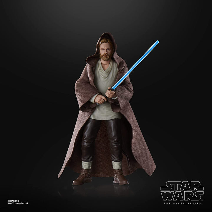 Hasbro Star Wars The Black Series Obi-Wan Kenobi (Wandering Jedi) Spielzeug 6-Zoll-Sca