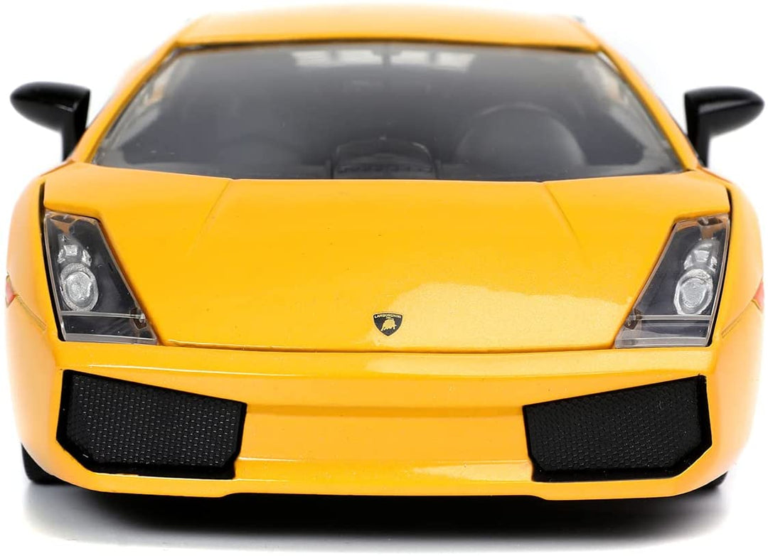 Jada 253203067 Fast & Furious Lamborghini Gallardo 1:24 Scale DIE-CAST Replica CAR, Yellow