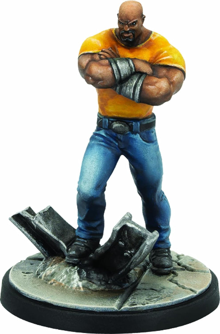 Atomic Mass Games Fantasy Flight Games - Marvel Crisis Protocol: Luke Cage and Iron Fist - Miniatures Game