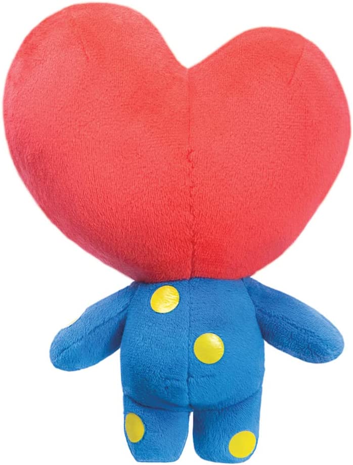 AURORA, 61459, BT21 Official Merchandise, TATA Soft Toy, Small, Blue and Red