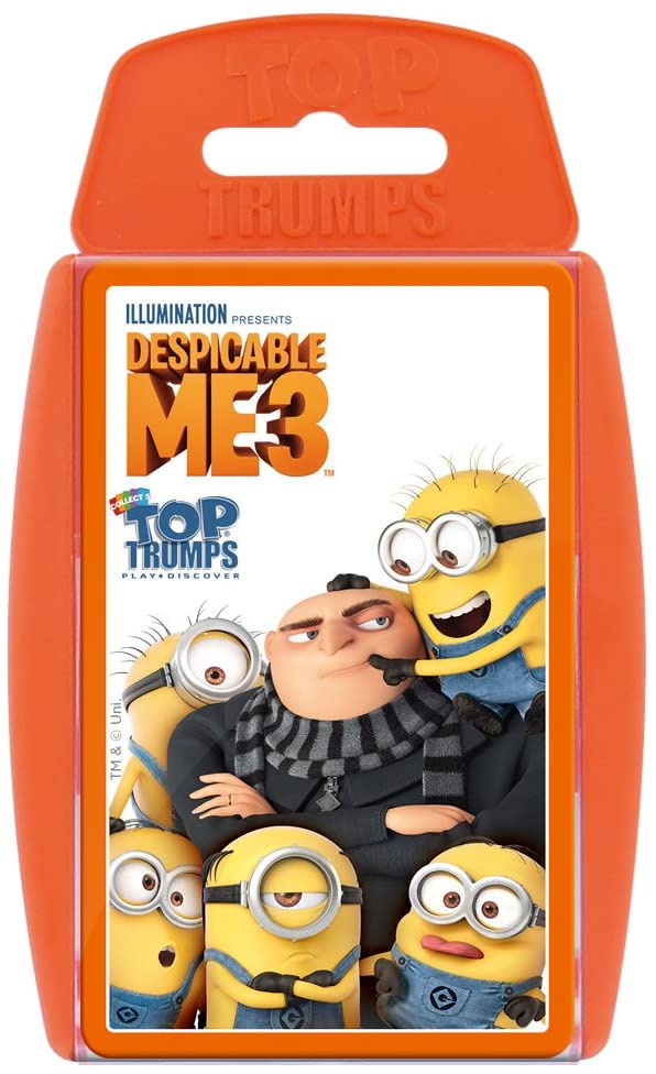 „Ich – Einfach Unverbesserlich: 3 Top Trumps“-Kartenspiel