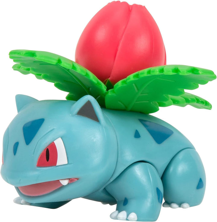 Pokémon PKW3049 3er-Pack – enthält 2 Pikachu und Horsea und 7,6 cm Ivysaurier Battle F