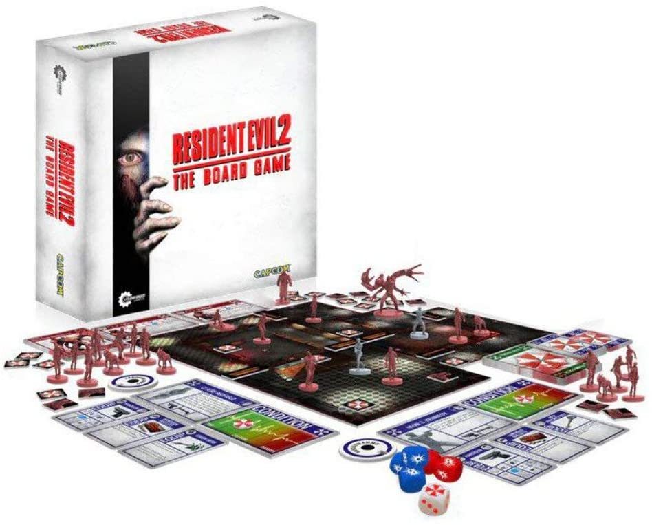 Steamforge Games SFRE2001 Resident Evil 2 : le jeu de société, multicolore