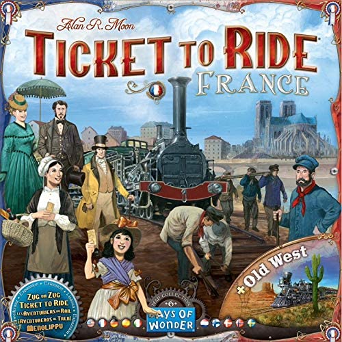 Tage des Wunders | Ticket to Ride Frankreich Brettspiel ERWEITERUNG | Ab 8 Jahren | Für 2 bis 5 Spieler | Durchschnittliche Spielzeit 30–60 Minuten