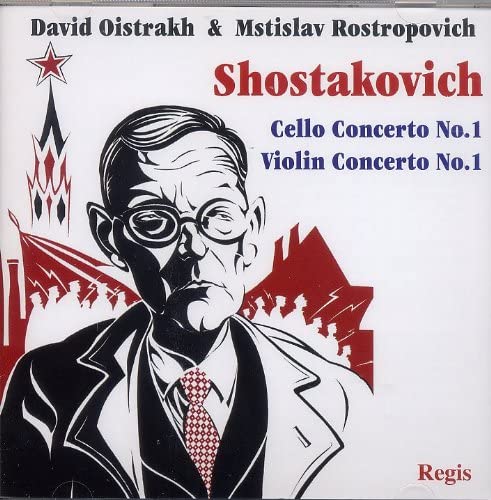 Shostakovich: Cello Concerto No.1/Violin Concerto No.1 - Rostropovich - David Oistrakh [Audio CD]