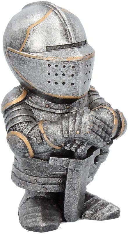 Nemesis Now Sir Fightalot Figur 11 cm Silber