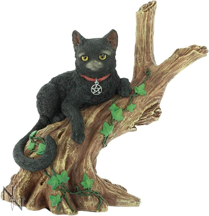 Nemesis Now Onyx-Katzenfigur, 14 cm