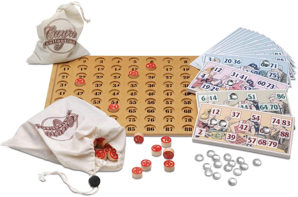 Cayro - Lotteriesammlung - Traditionelles Brettspiel - Bingo - Brettspiel (533)