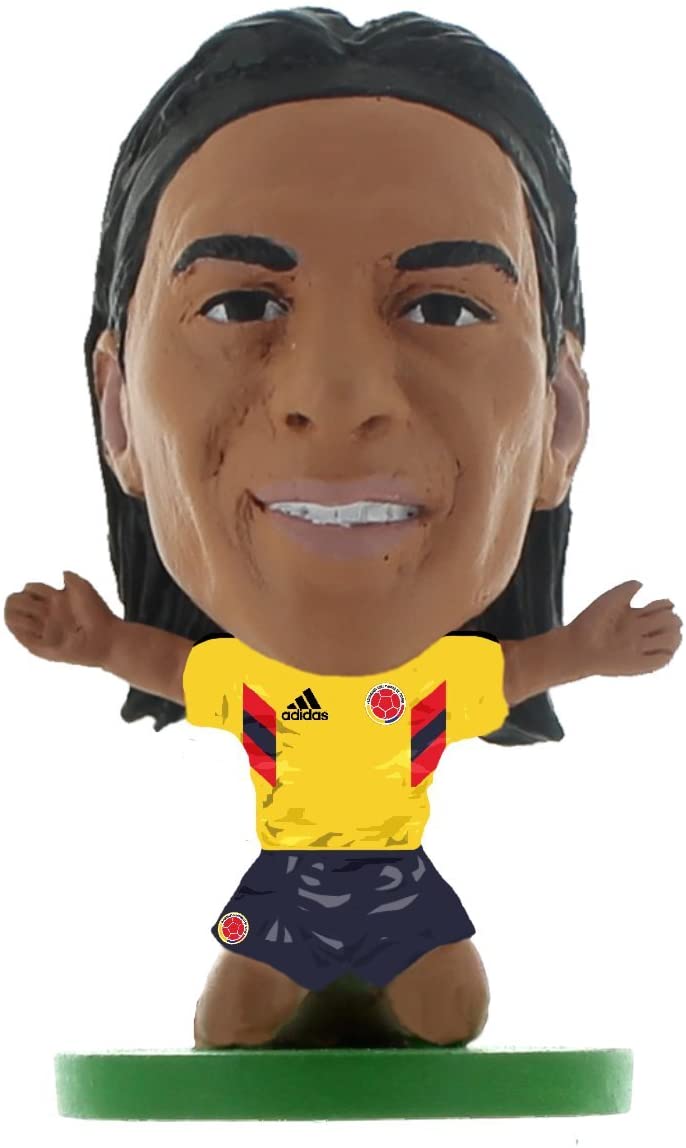 SoccerStarz SOC1218 Colombia Falcao Figura, Verde