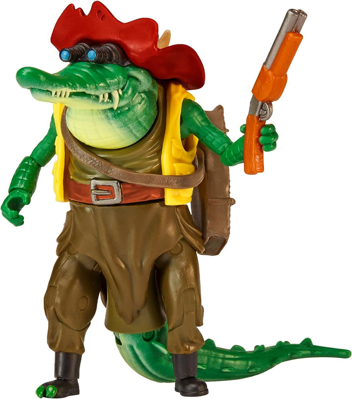 Teenage Mutant Ninja Turtles 83294CO Mutant Mayhem 4.5-Inch Leatherhead Basic Action Figure