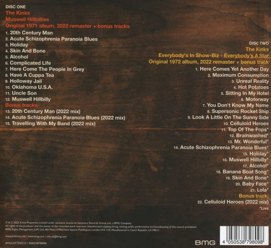 Muswell Hillbillies / Everybody's in Show-Biz [Audio CD]