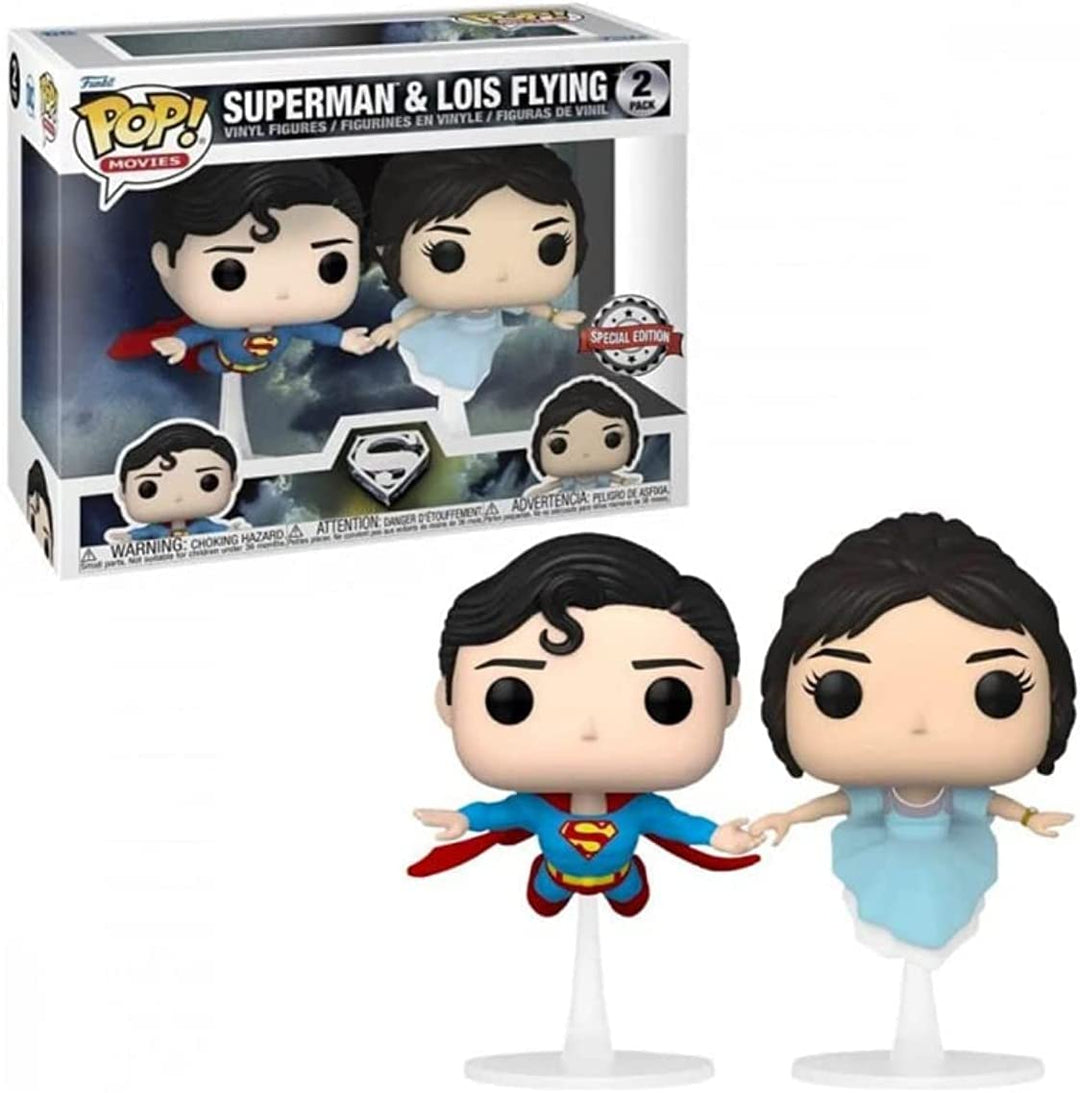 Pop! Filme: Superman &amp; Lois Flying (Sonderausgabe) 2er-Pack Funko 60162 Pop! Vinyl