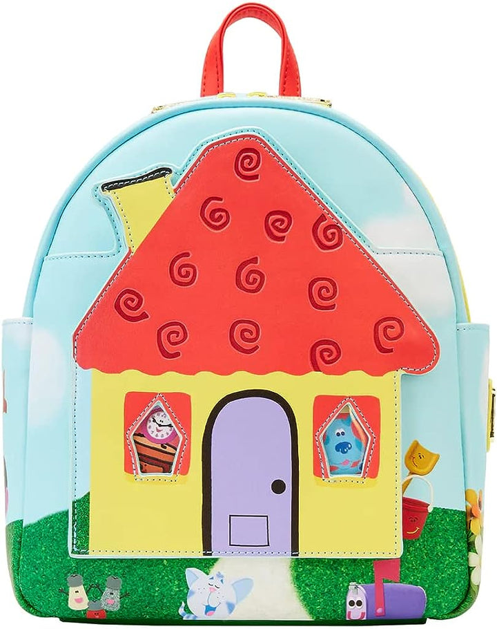 Loungefly Mini-Rucksack Blues Clues Open House Offizielle Nickelodeon Blue Einheit