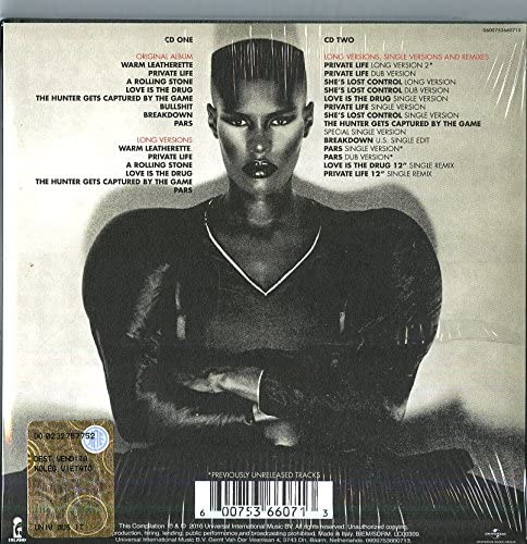 Warm Leatherette - Grace Jones [Audio CD]