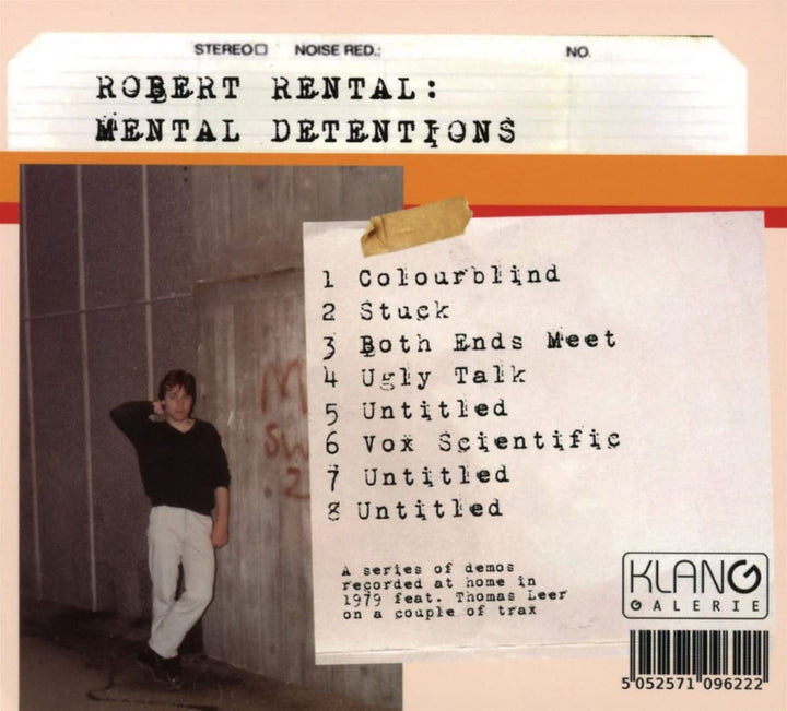 Robert Rental – Mental Detentions [Audio-CD]