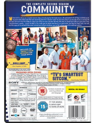 Community – Staffel 2 – TV-Serie [DVD]