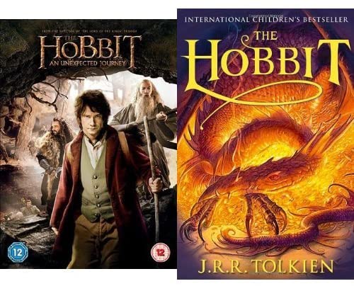 The Hobbit Book and An Unexpected Journey Bundle [DVD ]