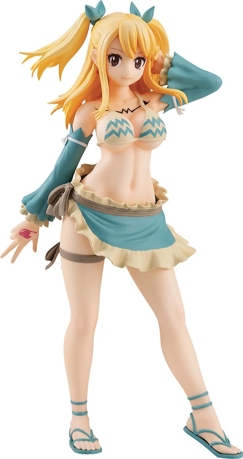 Good Smile Company – Fairy Tail Final Pop Up Parade Lucy Heartfilia PVC-Figur Aqua