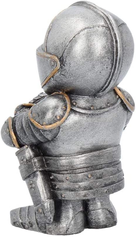 Nemesis Now Sir Fightalot Figur 11 cm Silber