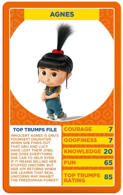 Despicable Me 3 Top Trumps Card Game