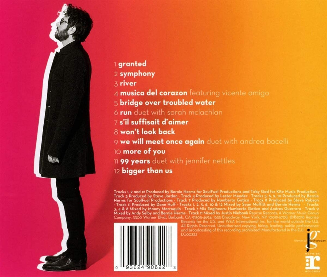 Bridges – Josh Groban [Audio-CD]