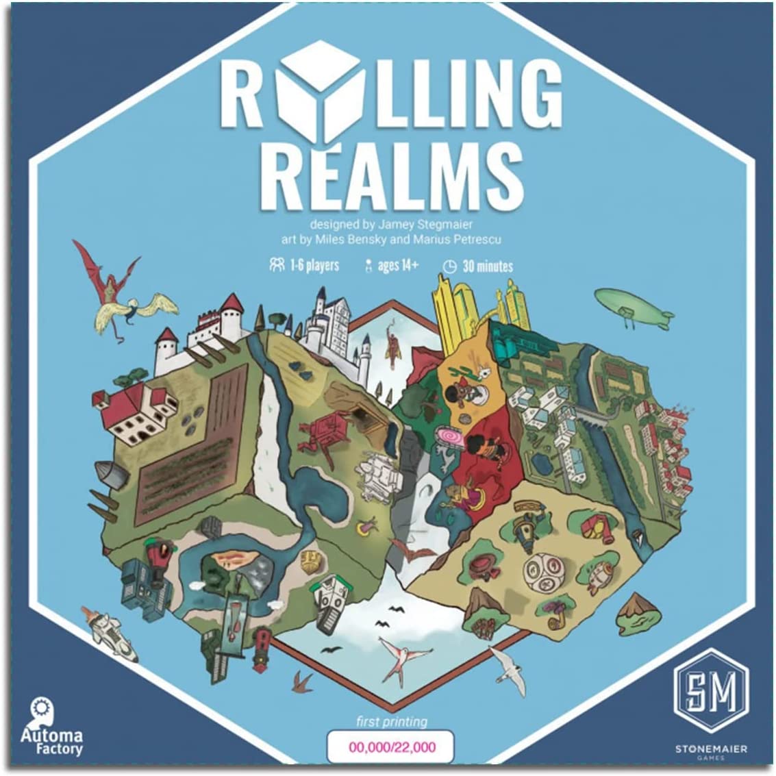 Stonemaier Games Rolling Realms Board Game (STM450) 5