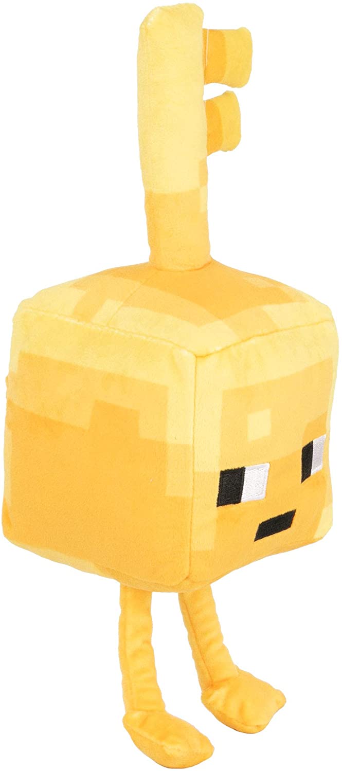 JINX JX10943 Minecraft Dugneons Happy Explorer Gold Key Golem Plüschtier (889343137693)