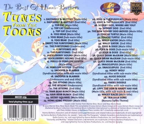 The Best of Hanna-Barbera: Tunes from the Toons [Audio CD]