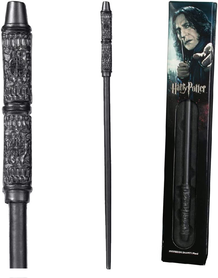 The Noble Collection – Severus Snape Zauberstab in einer Standard-Box mit Fenster – 14 Zoll (35 cm) Zaubererwelt-Zauberstab – Harry Potter Filmset Film-Requisiten Zauberstäbe