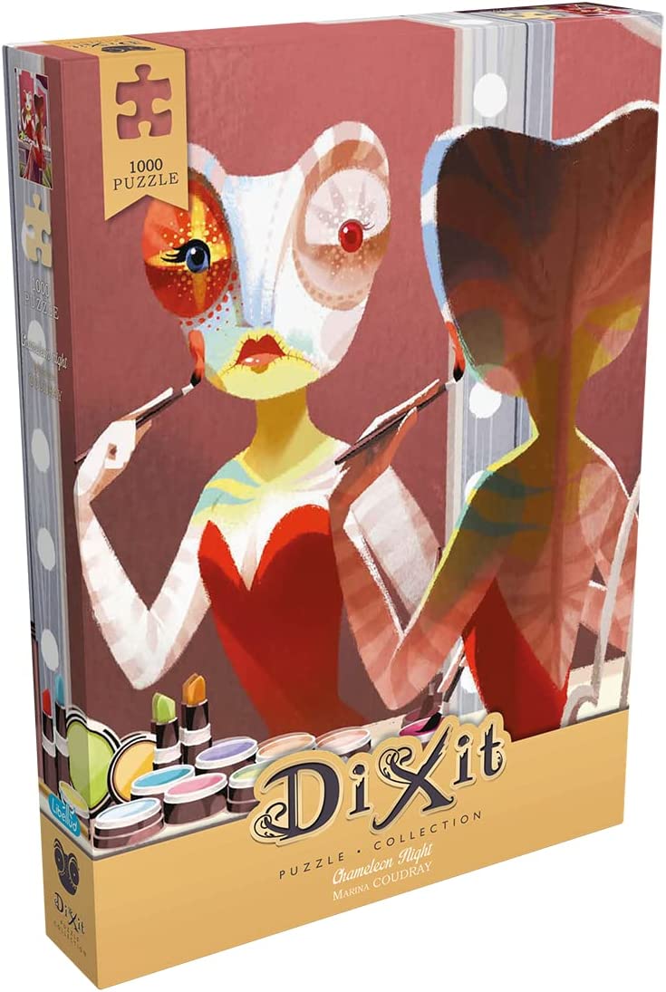 Dixit 1000p Puzzle – Chamäleon-Nacht