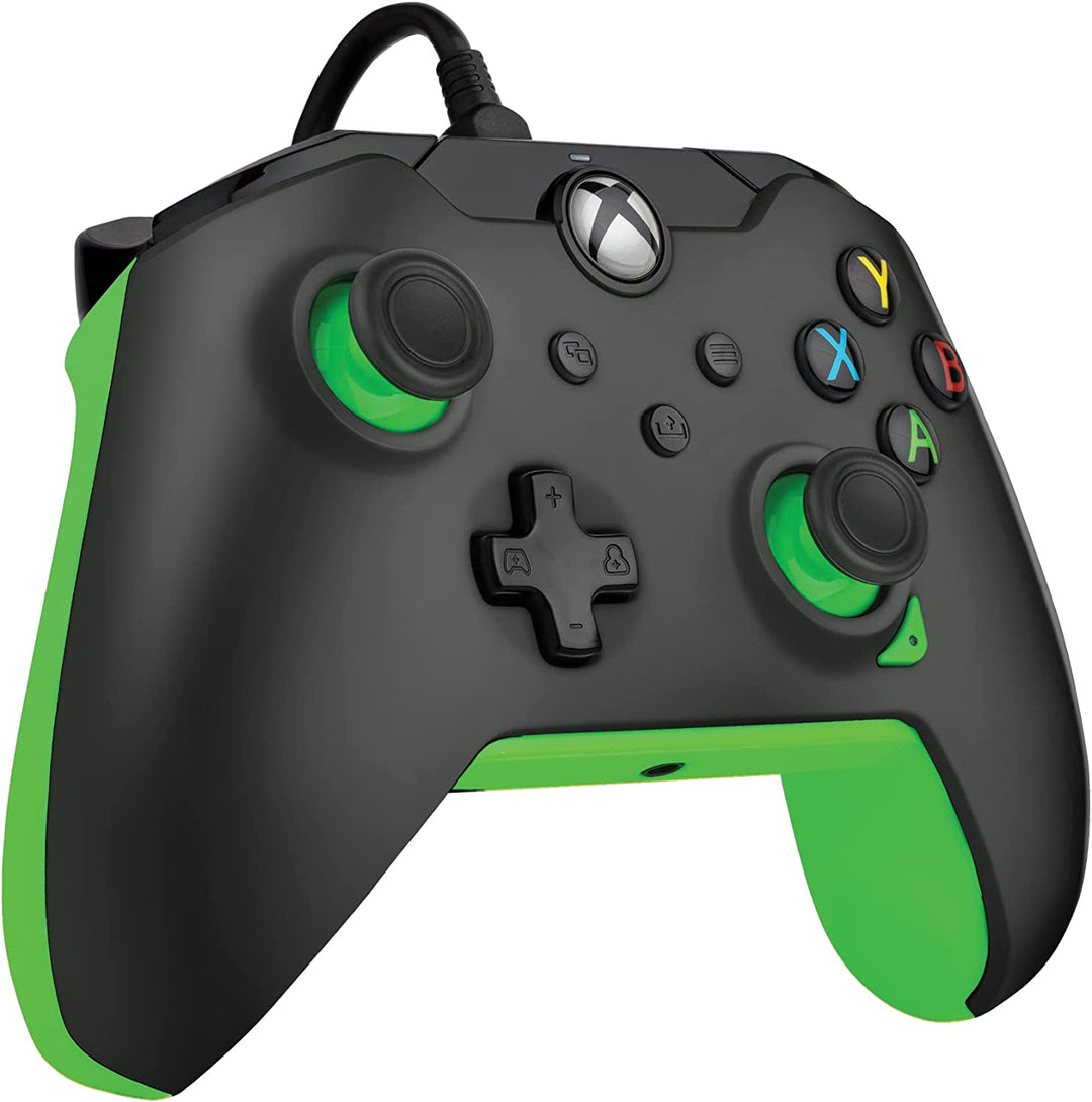 PDP Wired Controller Neon - Black [1 Month Ultimate Game Pass Included] (Xbox Series X / One)