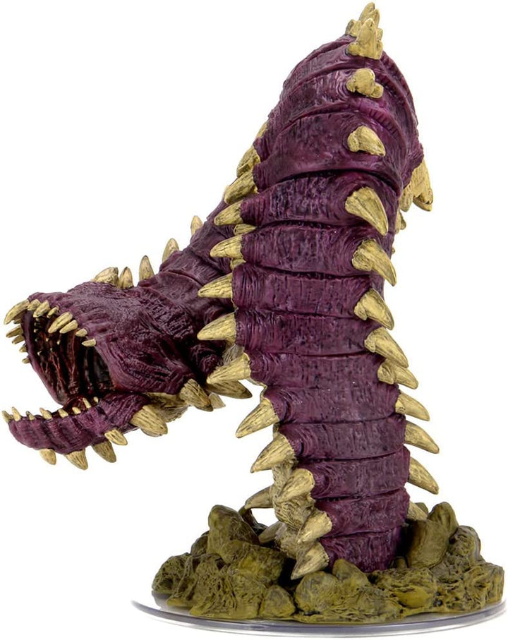 Wiz Kids | D&amp;D Icons of the Realms Miniaturen: Fangs and Talons – Purple Worm Premium Set