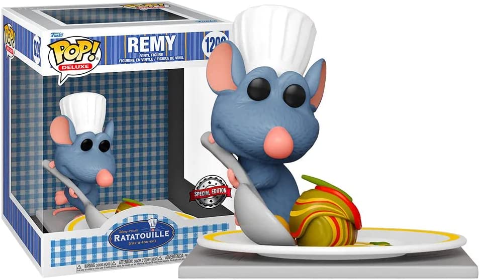 Ratatouille Remy with Ratatouille Exclusive Deluxe Funko 64989 Pop! Vinyl