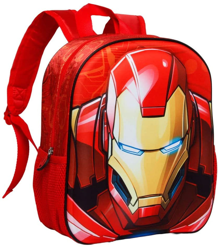 Iron Man Stark-Small 3D Backpack, Multicolour