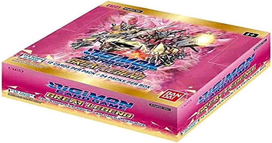 Digimon Card Game Great Legend Umschlag 12 Karten