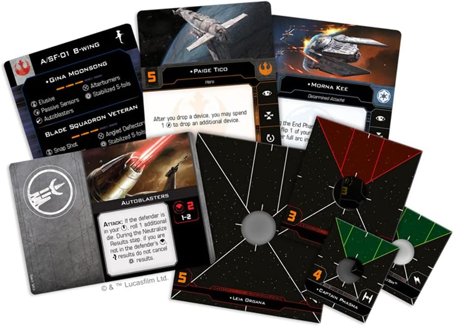 FFG Star Wars X-Wing: 2. Edition – Hotshots und Aces Reinforcements Pack