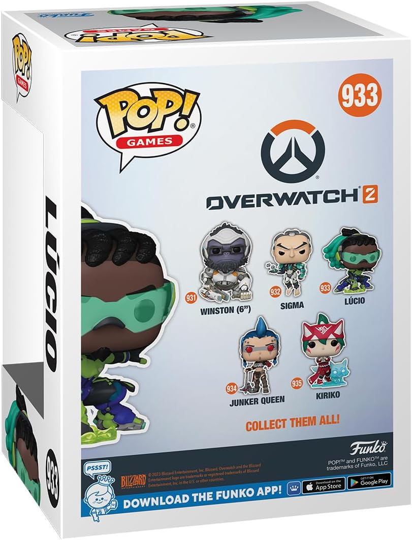 Overwatch 2 - Lucio Funko 61548 Pop! Vinyl #933