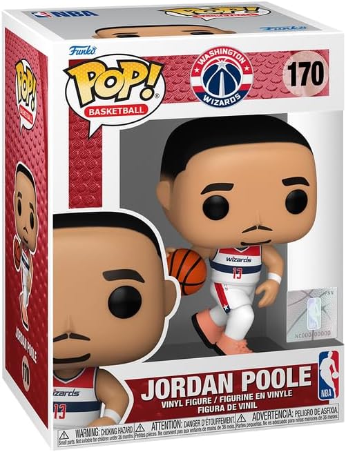 Funko POP! NBA: Warriors - Jordan Poole - Collectable Vinyl Figure