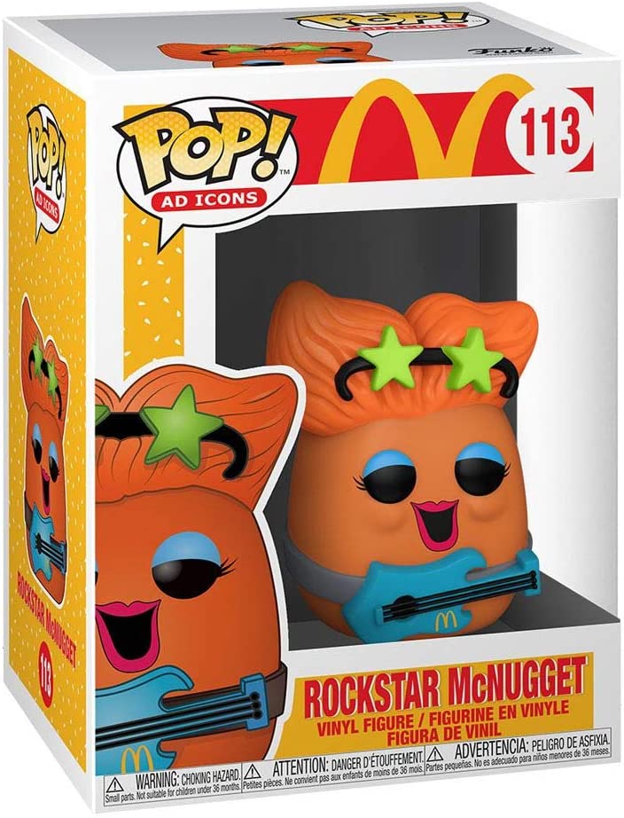 McDonalds Rockstar McNugget  Funko 52988 Pop! Vinyl #113