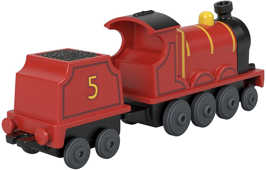 Fisher-Price Thomas &amp; Friends Druckguss-James-Spielzeugeisenbahn zum Vorbereiten