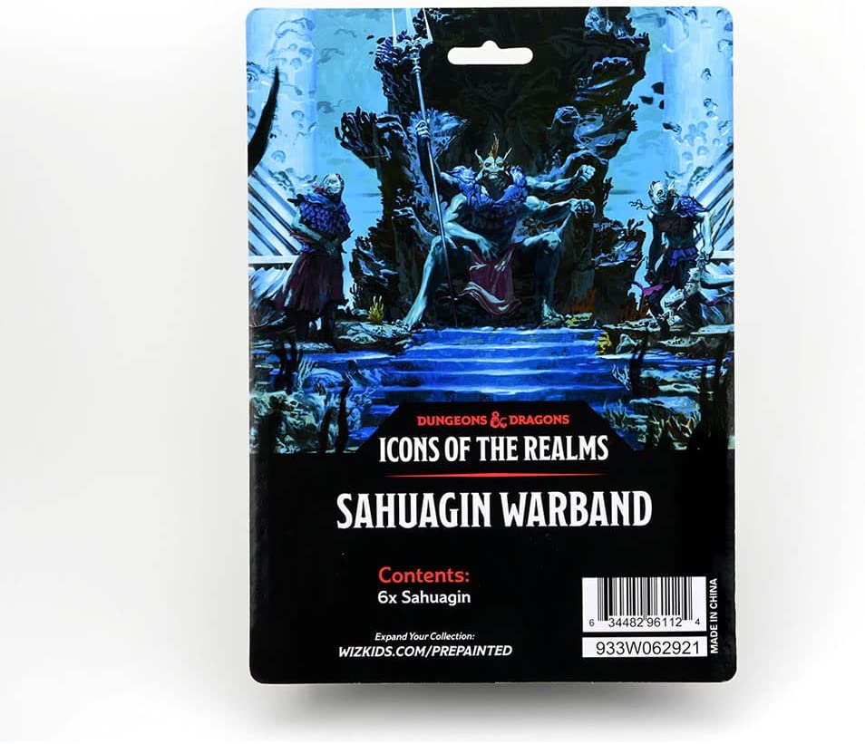 D&amp;D Icons of the Realms: Sahuagin Warband | WizKids Miniaturen