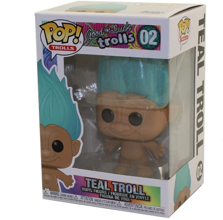 Good Luck Trolls Teal Troll Funko 44603 Pop! Vinile #02
