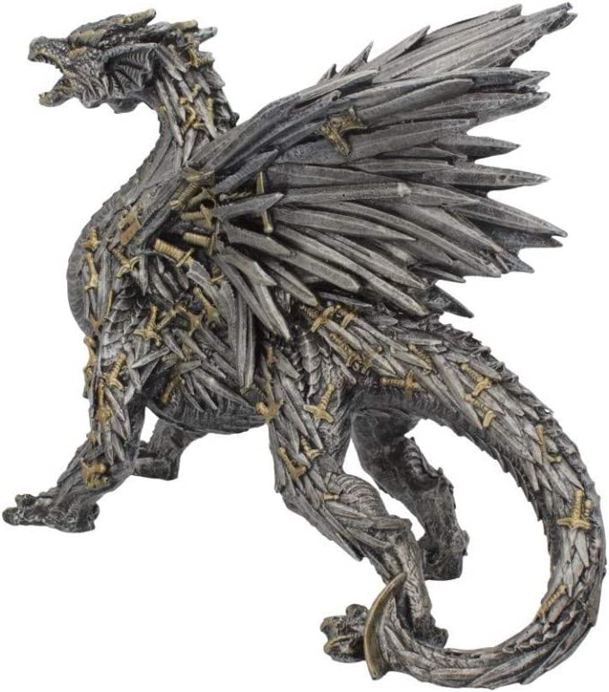 Nemesis Now Swordwing 29,5 cm Figur, Silber, Einheitsgröße