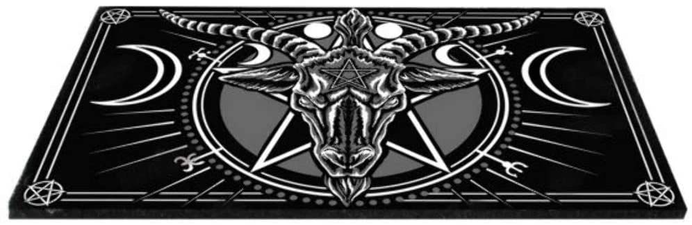 Nemesis Now Baphomet Doormat 45x75cm Black, One Size