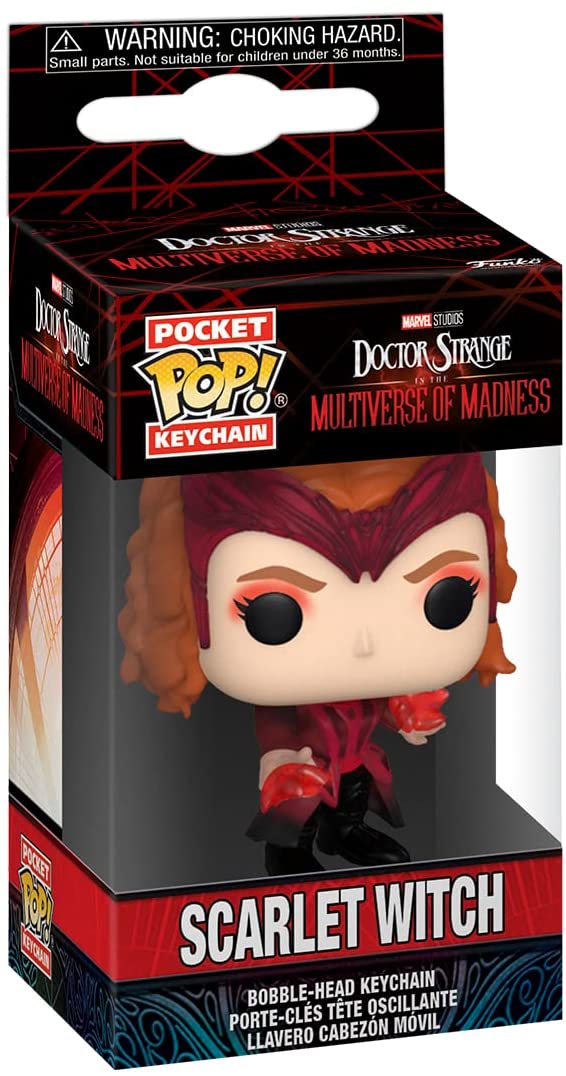 Marvel: Doctor Strange Multiverse of Madness - Scarlet Witch Funko 62402 Pop! Keychain