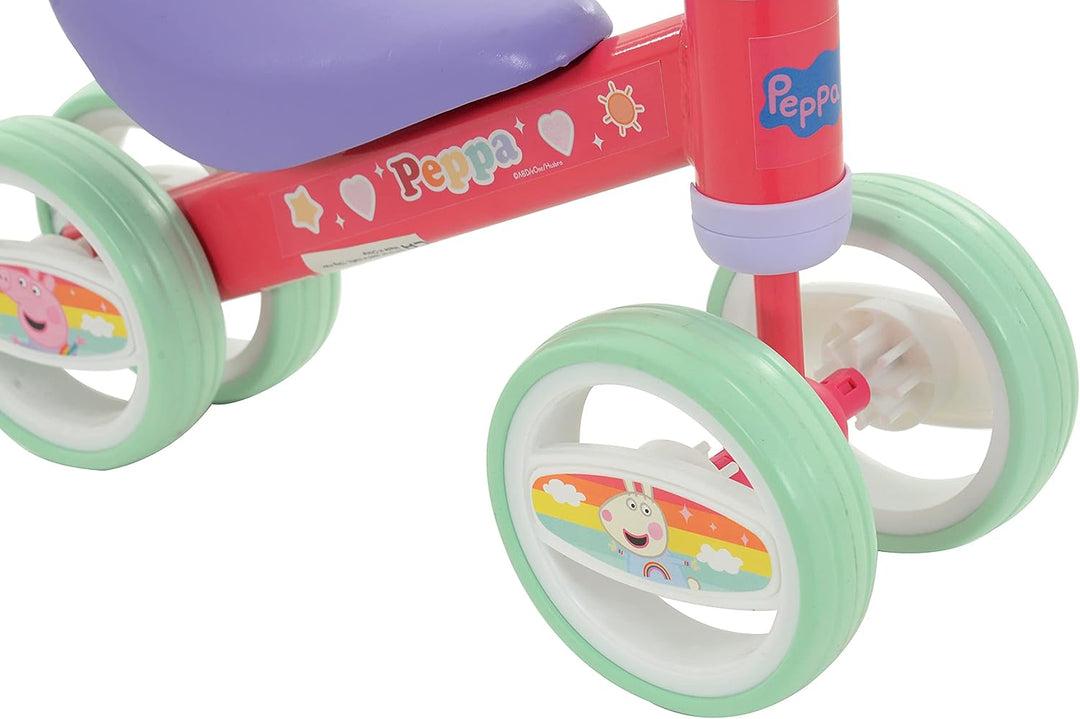 Peppa Pig M004697 Bobble Ride On, Mehrfarbig, 37 cm x 17 cm x 47 cm