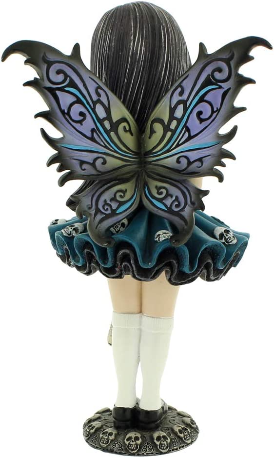 Nemesis Now Noire Fairy Figurine, Black, 14cm, Resin