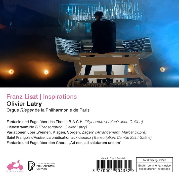 Latry, Olivier - Olivier Latry: Liszt Inspirations [Audio CD]